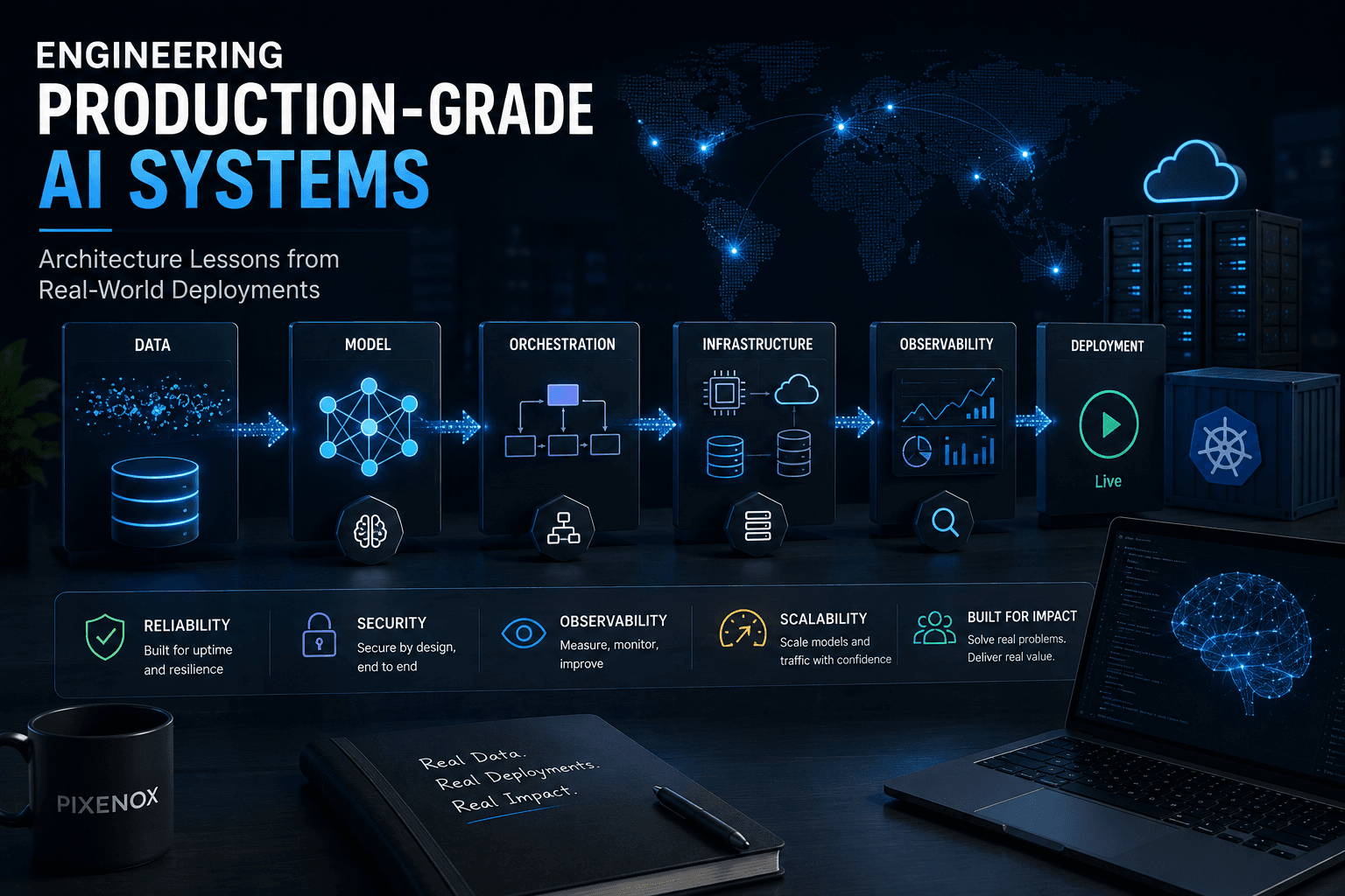 Engineering Production-Grade AI Systems: Architecture Lessons from Real-World Deployments